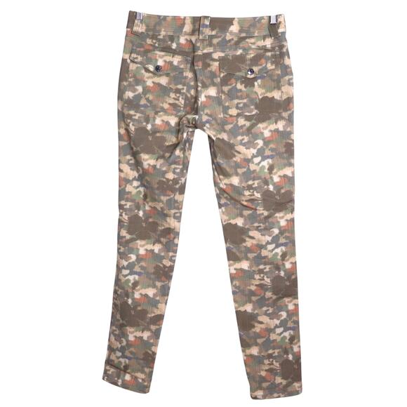 ANATOMIE Camo Karo Cargo Pant Camouflage Brown Green Casual Women's XS - Picture 4 of 10